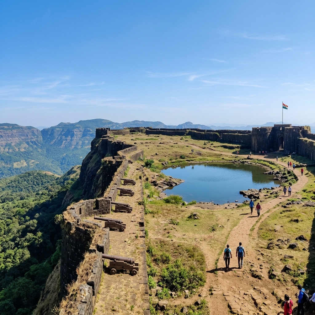 Korigad Fort plateau