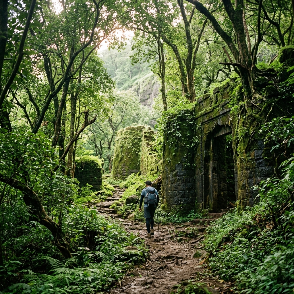 Siddhagad Fort forest