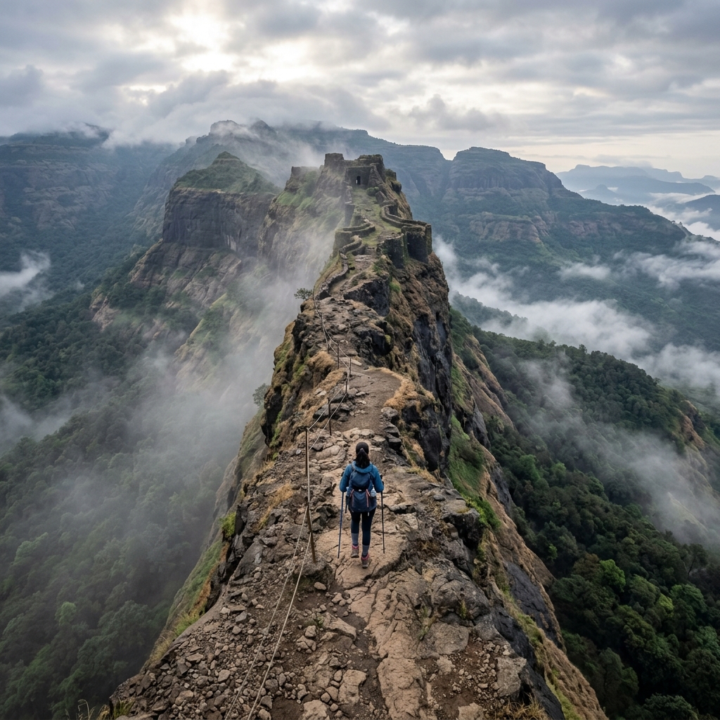 Vikatagad Peb Fort ridge