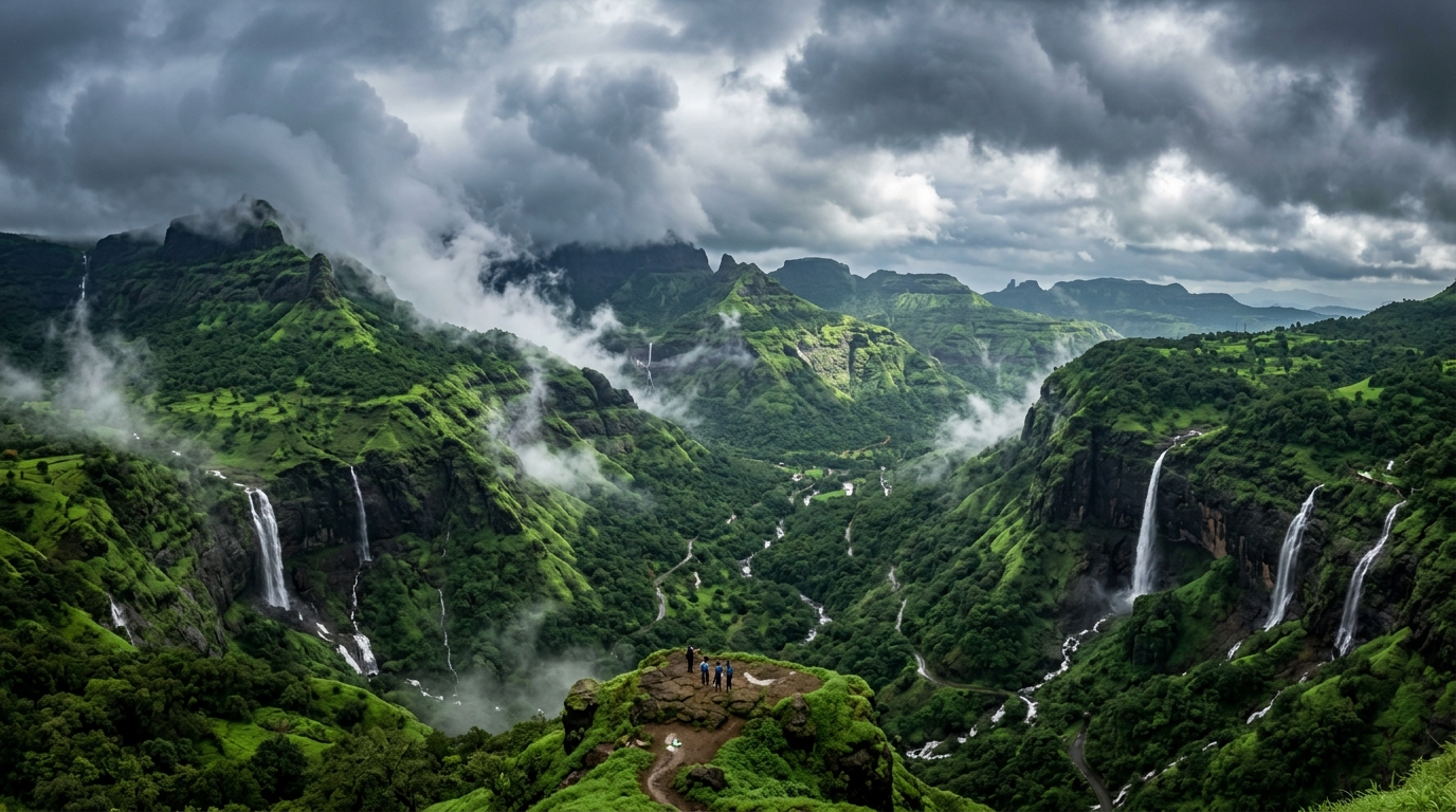 Exploring the Sahyadri Hills Maharashtra