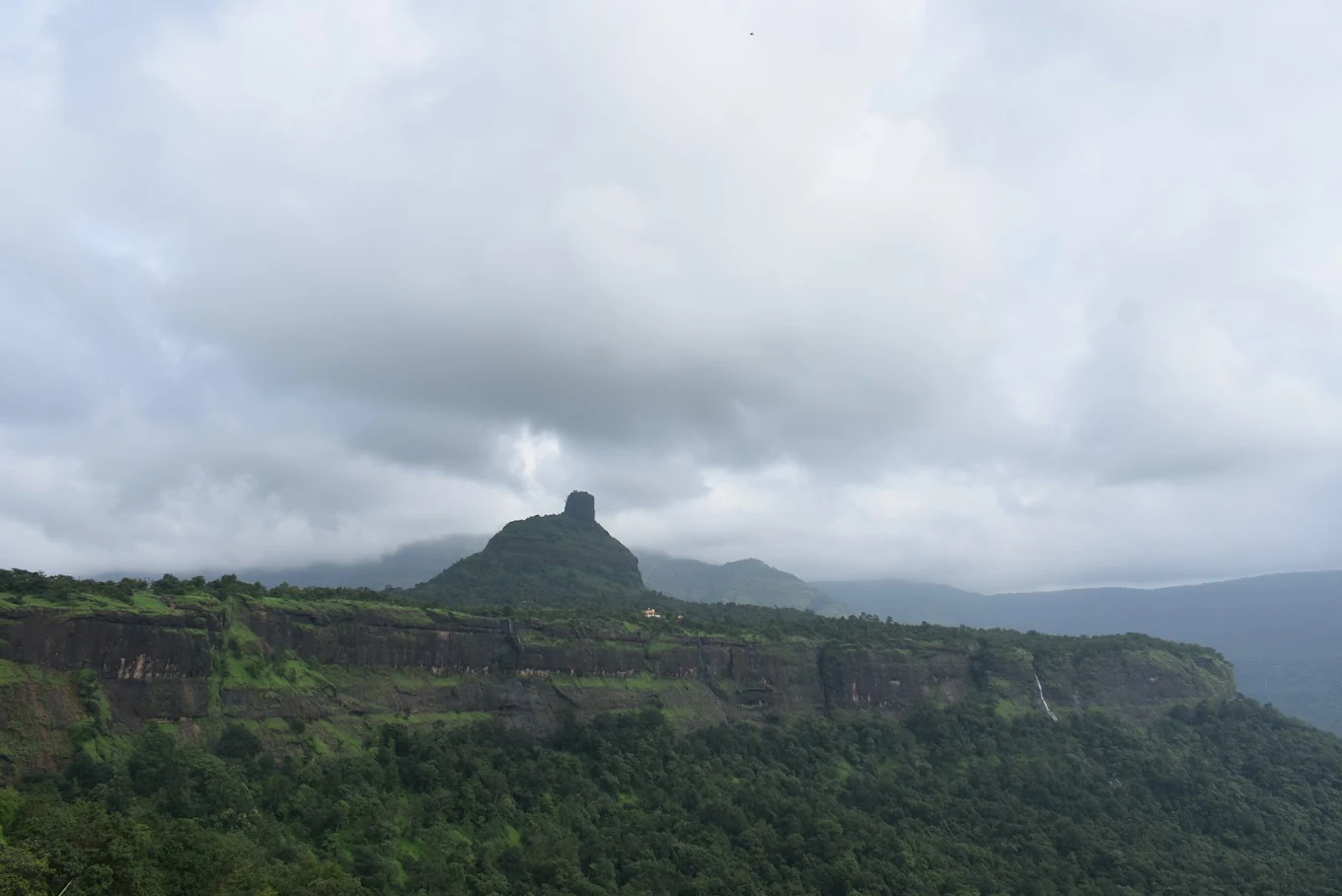 Distant View of Kothaligad Fort