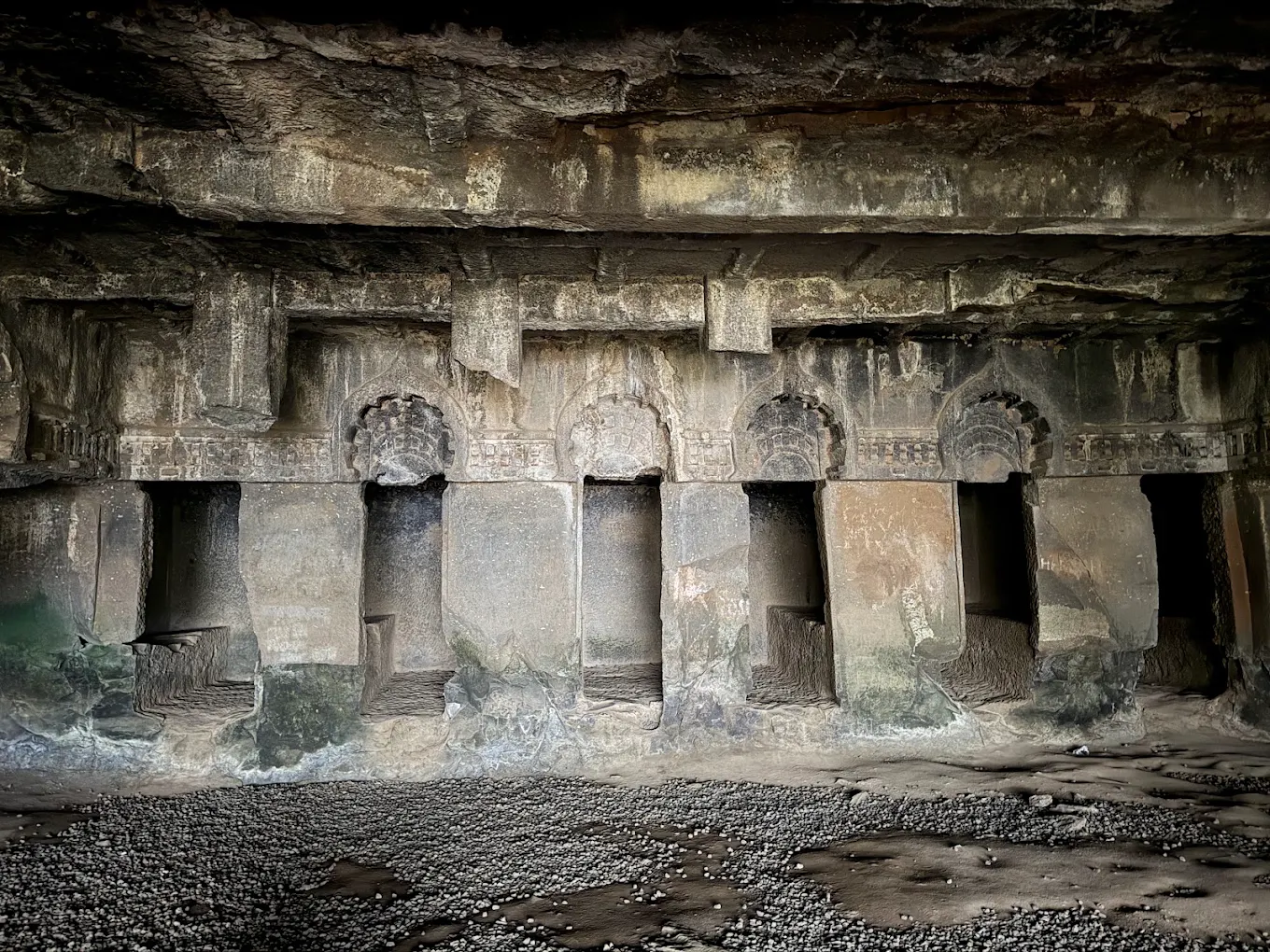 Inside Kondana Caves