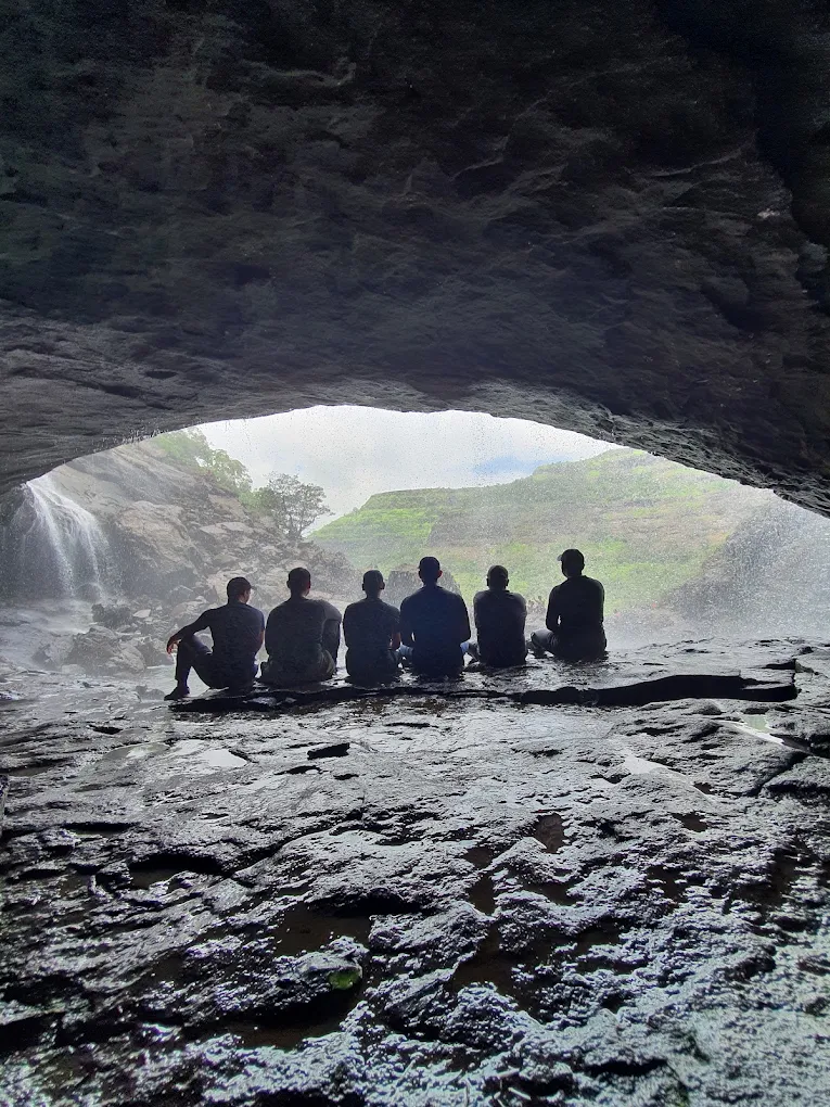 Cave behind Kataldhaar Waterfall