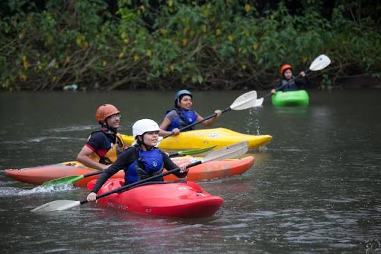 Kayaking in Karjat near Mumbai
