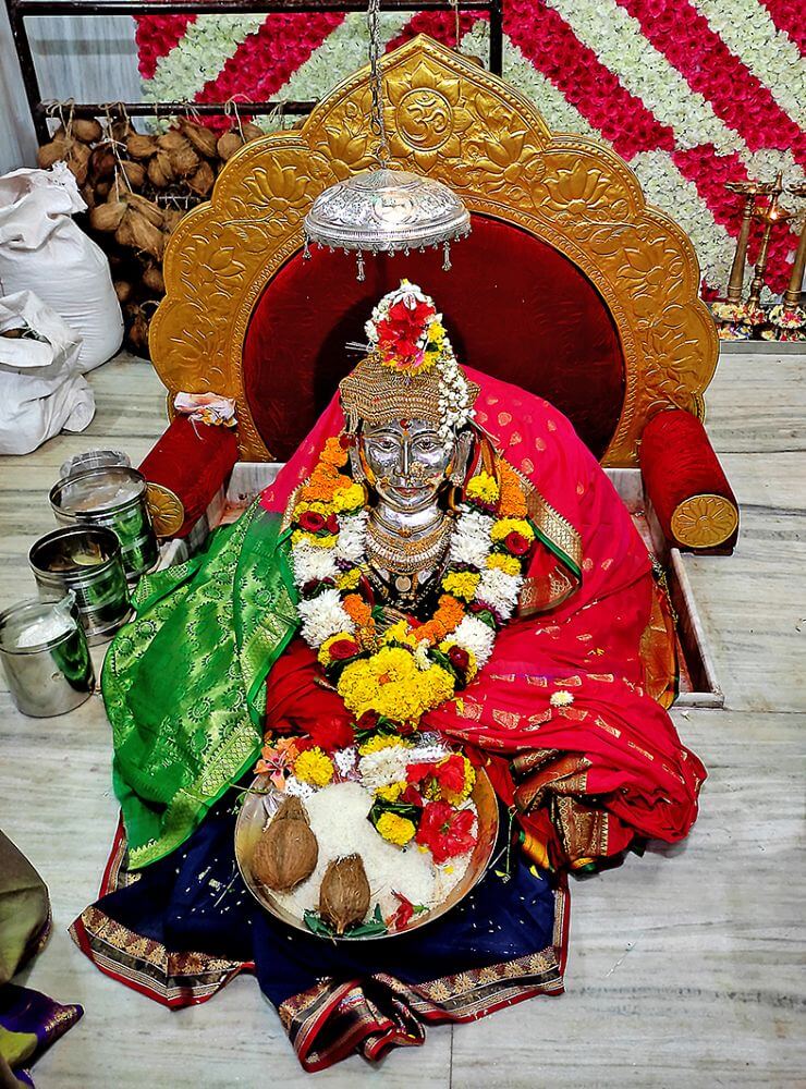 Consecrated Idol of Goddess Mahalakshmi