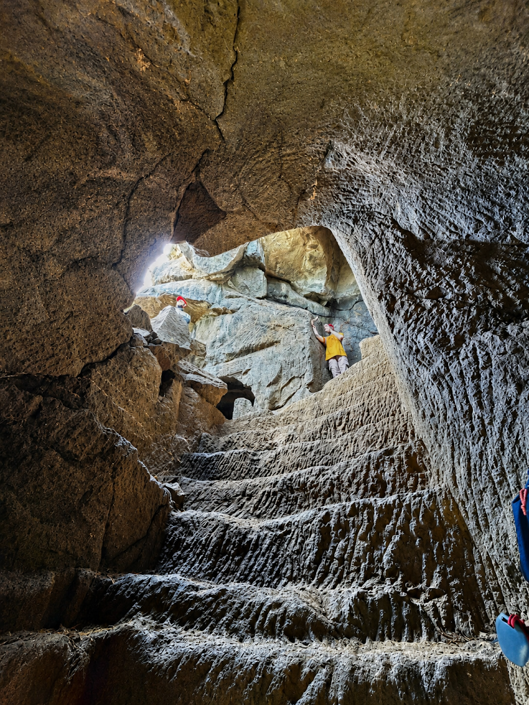 Internal Carved Stairs of Kothaligad