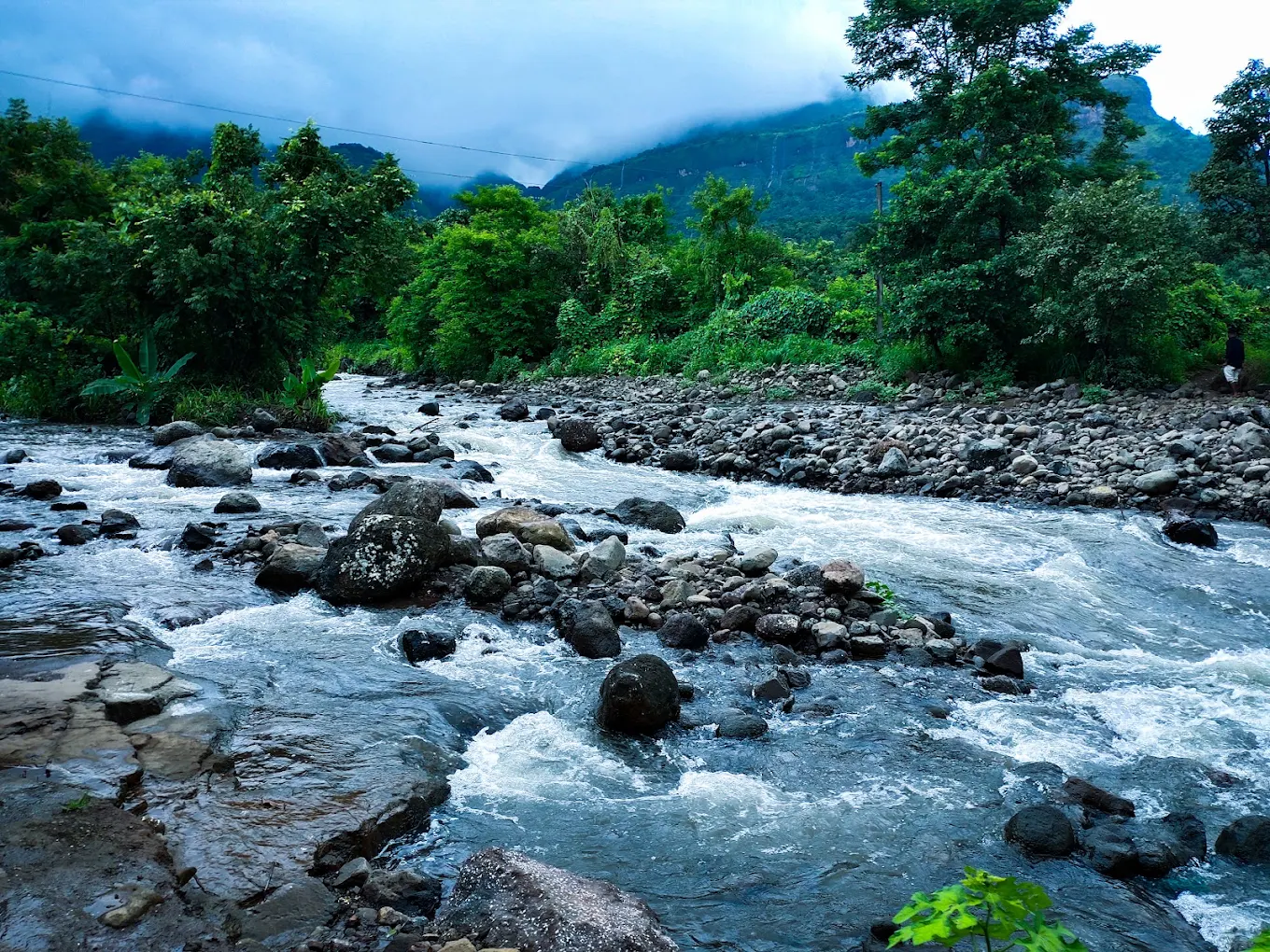 Panoramic Valley View around Subhedar Fall